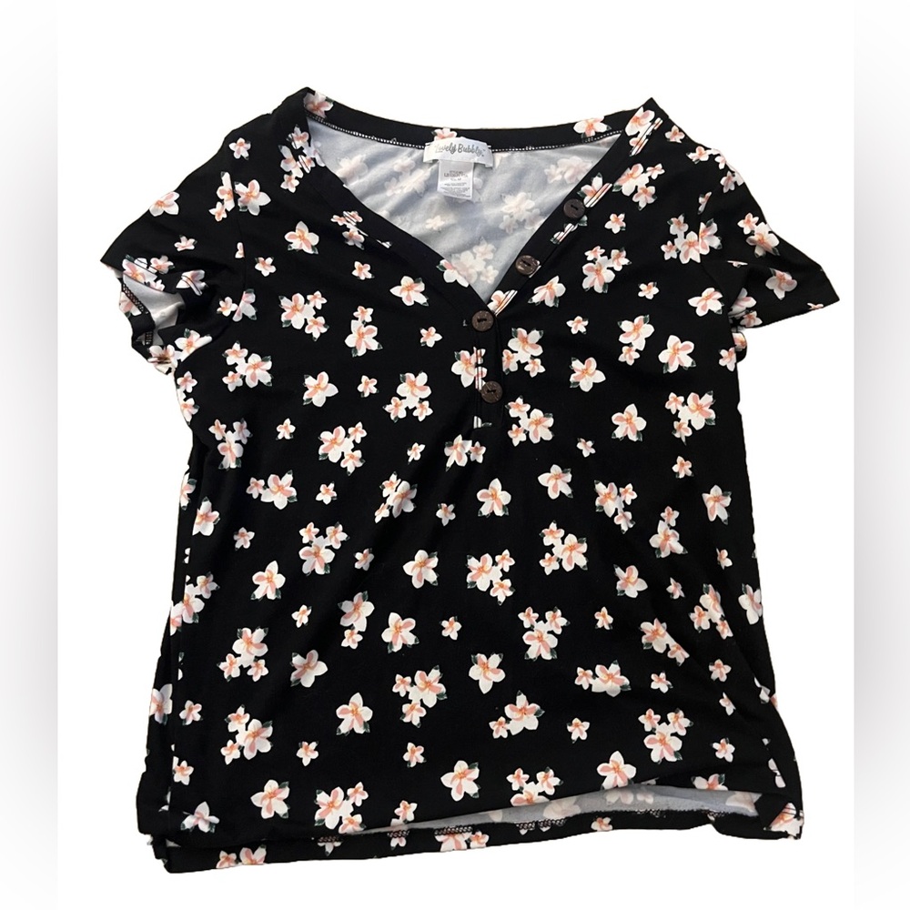 Flower Hawaiian top🌺